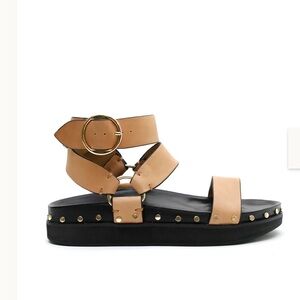 La Tribe studded sandals